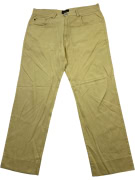 TRUSSARDI JEANS PANTALONE VINTAGE CON LOGO BEIGE DA UOMO L