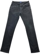 TRUSSARDI JEANS Τζιν Παντελόνι Casual Slim Logo Μαύρο Γυναικείο M