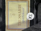 TRUSSARDI COAT MINIMAL BLACK MENS PRE OWNED XL