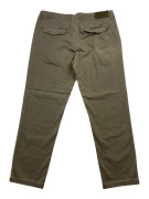 Trussardi Pantaloni chino casual minimal kaki da uomo L
