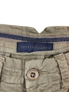 Trussardi Pantaloni chino casual minimal kaki da uomo L