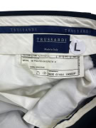 TRUSSARDI ΠΑΝΤΕΛΟΝΙ ΥΦΑΣΜΑΤΙΝΟ VINTAGE CLASSIC ΜΑΥΡΟ ΑΝΔΡΙΚΟ L