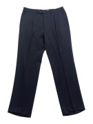 TRUSSARDI ΠΑΝΤΕΛΟΝΙ ΥΦΑΣΜΑΤΙΝΟ VINTAGE CLASSIC ΜΑΥΡΟ ΑΝΔΡΙΚΟ L