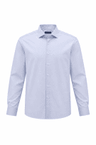 TRUSSARDI SHIRT MINIMAL LIGHT BLUE MEN PRE OWNED XL