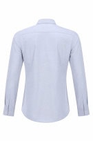 TRUSSARDI SHIRT MINIMAL LIGHT BLUE MEN PRE OWNED XL