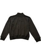 TRUSSARDI SPORT Felpa con zip al collo logo marrone da uomo M