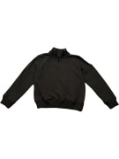 TRUSSARDI SPORT Felpa con zip al collo logo marrone da uomo M