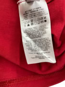 TRUSSARDI SPORT T-SHIRT LOGO RED MEN'S XS