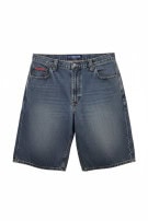 U S POLO ASSN BERMUDA DENIM RETRO BLU UOMO PRE OWNED L