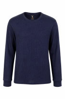 RALF LAUREN LONG SLEEVE TOP MINIMAL NAVY MEN PRE OWNED M