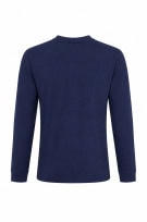 U S POLO ASSN ΜΠΛΟΥΖΑ ΜΕ ΜΑΚΡΙ ΜΑΝΙΚΙ CLASSIC NAVY ΑΝΤΡΙΚΟ PRE OWNED M