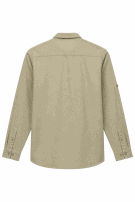 U S POLO ASSN CAMICIA MINIMAL BEIGE UOMO PRE OWNED L