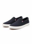 U S POLO ASSN SLIP ON SNEAKERS CASUAL NAVY ΑΝΤΡΙΚΟ PRE OWNED EU 45