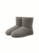 UGG ΜΠΟΤΕΣ SHEEPSKIN ΓΚΡΙ ΓΥΝΑΙΚΕΙΟ PRE OWNED EU 38