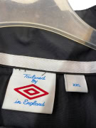UMBRO WINDBREAKER JACKET VINTAGE LOGO BLACK MALE XXL
