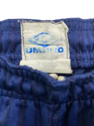 UMBRO VINTAGE SPORTS SHORTS WITH LOGO BLUE MENS SMALL