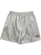 UMBRO SHORTS 90s LOGO PATTERN WHITE UNISEX M