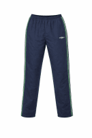 UMBRO TRACK PANTS SPORTY NAVY GREEN MEN PRE OWNED L
