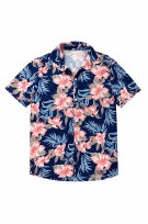UNBRANDED CAMICIA HAWAIIAN BLU DONNA PRE OWNED S