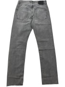 Unbranded Τζιν Παντελόνι Casual Vintage Χωρίς Ορατό Λογότυπο Γκρι Ανδρικό M