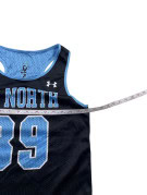 UNDER ARMOUR CANOTTA JERSEY ATHLETIC NERA DONNA PRE OWNED S