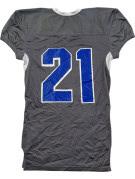 UNDER ARMOUR MAGLIA DA FOOTBALL SPORTY GRIGIO UOMO PRE OWNED M