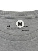 UNDER ARMOUR GRAFIC TEE ATHLETIC ΓΚΡΙ ΑΝΤΡΙΚΟ PRE OWNED M