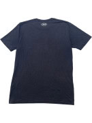 UNDER ARMOUR GRAPHIC T SHIRT SPORTSWEAR NAVY MEN PRE OWNED M