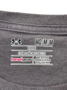 UNDER ARMOUR T SHIRT GRAPHIC ATHLETIC GRIGIO UOMO PRE OWNED M