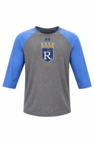 UNDER ARMOUR GRAPHIC TEE ATHLETIC ΓΚΡΙ ΜΠΛΕ ΑΝΤΡΙΚΟ PRE OWNED XL