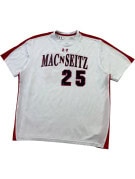 UNDER ARMOUR GRAPHIC TEE ATHLETIC WHITE RED ΑΝΤΡΙΚΟ PRE OWNED M