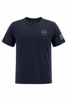 UNDER ARMOUR T SHIRT MINIMAL NAVY UOMO PRE OWNED L