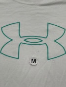 UNDER ARMOUR GRAPHIC TEE MINIMAL OFF WHITE ΑΝΤΡΙΚΟ PRE OWNED M