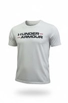 UNDER ARMOUR GRAPHIC TEE MINIMAL OFF WHITE MEN PRE OWNED M