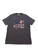 UNDER ARMOUR GRAPHIC TEE SPORTSWEAR CHARCOAL ΑΝΤΡΙΚΟ PRE OWNED L