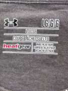 UNDER ARMOUR GRAPHIC TEE SPORTSWEAR CHARCOAL ΑΝΤΡΙΚΟ PRE OWNED L