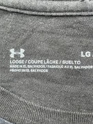 UNDER ARMOUR GRAPHIC TEE STREETWEAR NERO UOMO PRE OWNED L