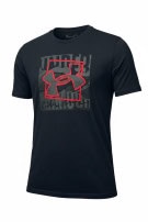 UNDER ARMOUR GRAPHIC TEE STREETWEAR NAVY MEN PRE OWNED SM P CH
