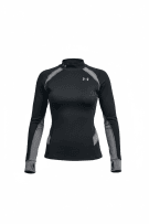 UNDER ARMOUR ΙΣΟΘΕΡΜΙΚΗ ΜΠΛΟΥΖΑ ΜΑΚΡΥΜΑΝΙΚΗ ΛΟΓΟΤΥΠΟ ΜΑΥΡΟ ΓΥΝΑΙΚΕΙΟ S