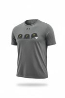 UNDER ARMOUR ΜΠΛΟΥΖΑ GRAPHIC SPORTSWEAR CHARCOAL ΑΝΤΡΙΚΟ PRE OWNED XL