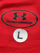 UNDER ARMOUR T SHIRT GRAPHIC RED MEN PRE OWNED L