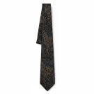 UNGARO PARIS ΓΡΑΒΑΤΑ VINTAGE PAISLEY ΜΠΛΕ ΚΑΦΕ ΑΝΤΡΙΚΗ PRE OWNED