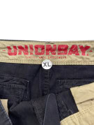 UNIONBAY BERMUDA CARGO UTILITY FADED BLACK UOMO PRE OWNED XL
