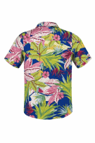 UNIQLO ΑΝΘΙΣΜΕΝΟ ΠΟΥΚΑΜΙΣΟ TROPICAL MULTICOLOR ΑΝΔΡΙΚΟ PRE OWNED S