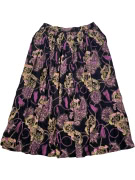 UNITED COLORS OF BENETTON SKIRT 90s PAISLEY PATTERN MULTICOLOR WOMEN'S XL