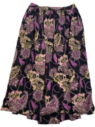 UNITED COLORS OF BENETTON SKIRT 90s PAISLEY PATTERN MULTICOLOR WOMEN'S XL