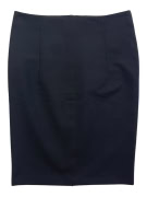 UNITED COLORS OF BENETTON SKIRT BLACK WOMEN'S L