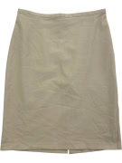 UNITED COLORS OF BENETTON ΦΟΥΣΤΑ PENCIL ΚΛΑΣΙΚΗ BEIGE ΓΥΝΑΙΚΕΙΑ S