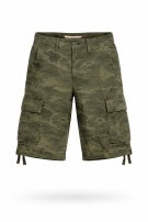 URBAN OUTFITTERS CARGO SHORTS CAMO OLIVA UOMO PRE OWNED S