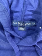 U.S. Polo Assn. Φούτερ Hoodie Μπλε με Κέντημα Logo Ανδρικό L